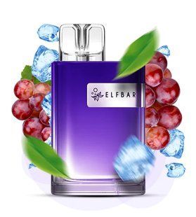 Elf bar CR8000 Grape ice (Виноград Лід) 1508 фото