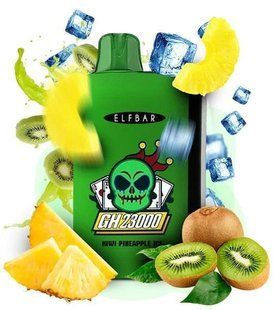 Elf bar GH23000 Kiwi Pineapple Ice (Киви Ананас Лед) 945 фото