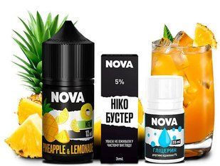 Набір Nova 30мл 65мг зі смаком Pineapple Lemonde (Ананас Лимонад) 815 фото
