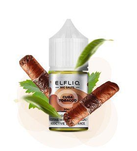 ELFLIQ Cuba Tobacco (Куба Тютюн) 30 мл 50 мг 1115 фото