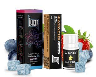 Набор Chaser Black Ice Strawberry Blueberry (Черника) 30мл 50мг 1074 фото