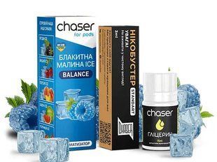 Набор Chaser For Pods Ice 30 мл 50мг Blue raspberry (Голубая малина) 1037 фото