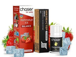 Набор Chaser For Pods Ice 30 мл 50мг Strawberry (Клубника) 1044 фото