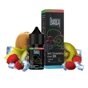 Рідина чейзер Black Salt 30 мл 50 мг зі смаком Ківі та Дикої Полуниці айс (Kiwi Wild Strawberry ice) 1753 фото