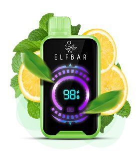 Elf Bar FS18000 Touch Lemon Mint (Лимон м'ята) 1238 фото