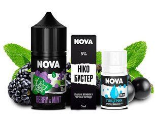 Набор Nova 30мл 65мг со вкусом Berry Mint (Ягоды Мята) 807 фото