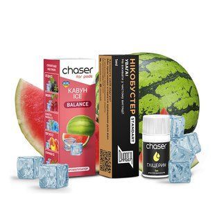 Набор Chaser For Pods Ice 10 мл 50мг Watermelon (Арбуз) 1009 фото