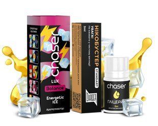 Набор Chaser Lux Ice 30 мл 65 мг со вкусом Энергетика (Energetic) 1092 фото