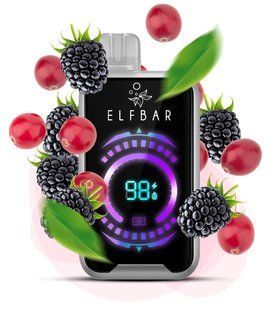 Elf Bar FS18000 Touch Blackberry Cranberry (Ожина Журавлина) 1218 фото