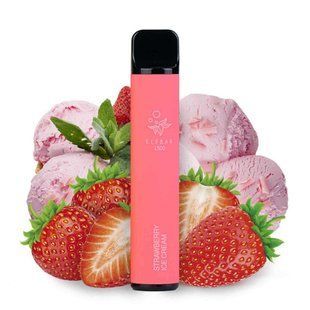 ELF BAR 1500 Strawberry ice cream (Клубничное мороженое) 930 фото