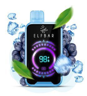Elf Bar FS18000 Touch Blueberry Ice (Чорниця Лід) 1220 фото