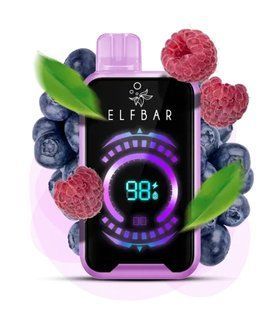 Elf Bar FS18000 Touch Blueberry Raspberry (Чорниця Малина) 1221 фото