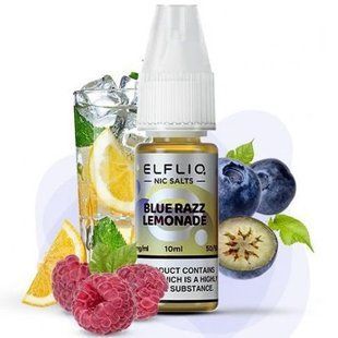 Elf Liq 10 мл 50 мг Blue Razz Lemonade (Голубая Малина Лимонад) 717 фото