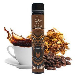 ELF BAR Lux 1500 Coffe Tobacco (Кофе Табак) 1881 фото