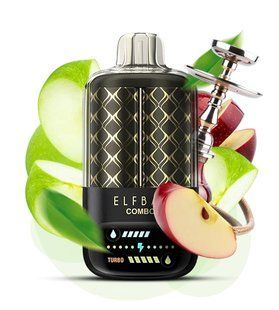 Elf bar Combo 25000 Green Apple & Double Apple Shisha (Зеленое Яблоко & Двойное Яблоко) 1500 фото