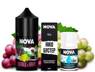 Набор Nova 30мл 50мг со вкусом Double Grape (Двойной Виноград) 798 фото