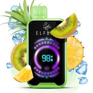 Elf Bar FS18000 Touch Kiwi Pineapple Ice (Ківі Ананас Лід) 1228 фото