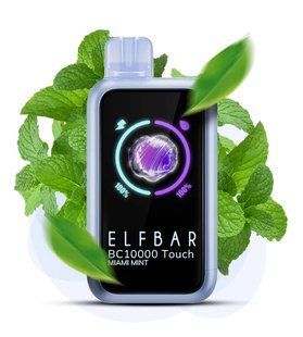 Elf Bar BC10000 Touch Miami Mint (Мята) 1924 фото