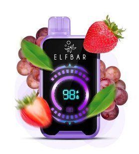 Elf Bar FS18000 Touch Strawberry Grape (Полуниця Виноград) 1233 фото