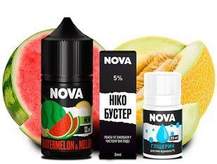 Набор Nova 30мл 50мг со вкусом Watermelon Melon (Арбуз Дыня) 804 фото