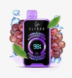 ELF BAR RAYA D2 20 000 Grape Ice (Виноград лід) 1241 фото