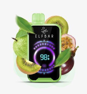 ELF BAR RAYA D2 20 000 Kiwi Passion Fruit Guava (Ківі Маракуйя Гуава) 1242 фото