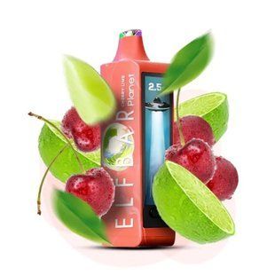 Elf bar Planet 25000 Cherry Lime (Вишня лайм) 1586 фото