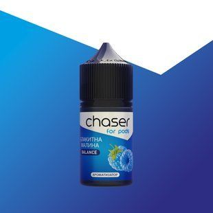 Набор Chaser For Pods Blue Raspberry (Голубая малина) 30 мл 65мг 764 фото